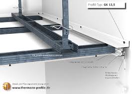 (2,60 €* / m) direktabhänger für cd profil knauf 125 x 60 x 27 mm. Trockenbauprofil Typ Gk 12 5 Thermann Profile