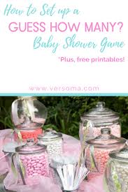 How many lollies in the jar? Easy Baby Shower Guess How Many Game Versoma