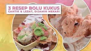 Apalagi isian yang di gulung bisa di variasikan dengan beberapa rasa sesuai selera. Ini Dia 3 Resep Bolu Kukus Cantik Dan Lezat Dijamin Mekar Youtube