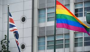 In 2020 another pansexual flag was circulating around online. Pride Month British Embassy In Uae Faces Backlash For Flying Rainbow Flag The Independent