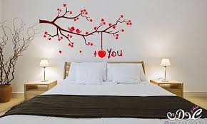 ورق جدران غرف نوم 2018 رسومات جدران غرف نوم مودرن 2018 Wall Stickers Romantic Wall Decals For Bedroom Bedroom Wall