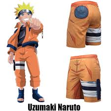 Men Things Printed Beach Shorts Naruto Uzumaki Naruto