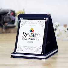 Resim Ogretmeni Lacivert Plaket 002 Teknoloji Kimya Bilgisayar