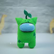 Among us is a among us game. Ravelry Among Us Bulbasaur Pokemon Pattern By Nutas Nguyen