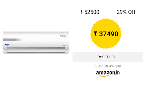 Carrier 1 5 Ton 3 Star Inverter Split Ac Copper Cai18eo3n8f0 White Split Ac Copper Carriers