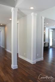 Generally, the wall color is just a hair darker than the trim and molding in order to make the trim pop. The 3 Best White Trim Paint Colors