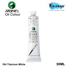 Marie S Oil Colour 50ml 104 Titanium White