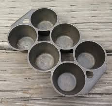 'no 1 griswold erie pa. Cast Iron Griswold 6 Cup Gem Muffin Pan No 18 6141 Vintage Fantastic Condition 1815275042
