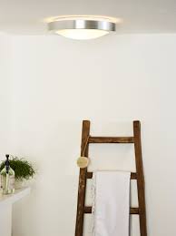 lucide fresh flush ceiling light bathroom o 35 cm e27 ip44 satin chrome plafondlamp plafondverlichting badkamer