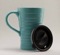 Ceramic Travel Coffee Mug Feels Like A Saturday Morning Large Cup Of Coffee Handle Ceramic Travel Lid My Ki Mugs Ceramic Travel Coffee Mugs Coffee Mugs