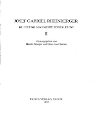 Zudem findet die unterweisung am arbeitsplatz statt. Josef Gabriel Rheinberger Briefe Und Dokumente Seines Lebens