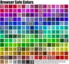 Jpg Color Chart