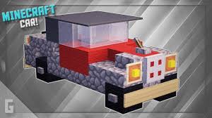 How to build a classic car in minecraft. Minecraft How To Build A Car Youtube