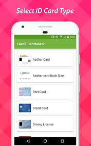 Fake Id Card Maker For Android Apk Download