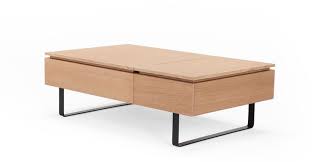 Add some stylish comfort to your space with this classy storage ottoman upholstered in elegant brown bonded leather with tufted accents. Flippa Coffee Table With Storage Space Oak Coffee Table 2019 Oak Coffee Table Coffee Table Coffee Table With Storage