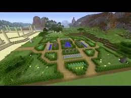 While building a house in minecraft takes time, there's really nothing like seeing and enjoying the i don't know about you, but i love this red roof house with a small garden created by yalchu's home. Minecraft Tutorial How To Build A Garden Youtube