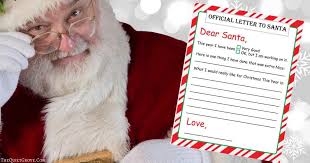 Official letter from santa printable. Free Printable Letter To Santa Stationary The Quiet Grove