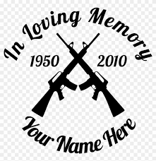 We collected these beloved in loving memory quotes for your use in a eulogy, inscription, sympathy card, or to honor your mother or father. Cross Rifles Clipart Loving Memory Sticker Png Download 2257671 Pikpng