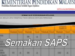 Saps semakan ibu bapa sendiri iaitu sistem analisis yang ditubuhkan oleh kementerian pendidikan malaysia untuk membantu ibu bapa menyemak keputusan peperiksaan sama ada sekolah rendah maupun sekolah menengah. Saps Ibu Bapa Pelajar 2021 Sistem Analisis Peperiksaan Sekolah