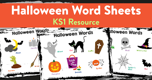 Each number is in a separate file so you only need to download the numb. Printable Halloween Word Mats For Reception Ks1 Set Of 3 Teachwire Teaching Resource