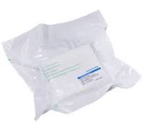 Techni-Pro 150WIP6X6 Cleanroom Wiper, Polyester, White, Class 100 (ISO5),  6" x 6", 150/Pcs