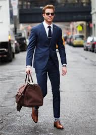 Black And Brown Outfits Guys A Navy Suit A White Shirt A Black Tie Brown Shoes And Striped Socks Mens Fashion Summer Outfits Mens Navy Suit Mens Outfits