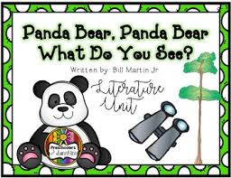 In this sound activity, your toddlers will search for things around the house that make the same interesting noises in the book. Panda Bear Panda Bear What Do You See Worksheets Teaching Resources Tpt