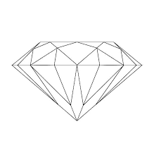 If your child loves interacting. Diamond Shape Coloring Pages For Kids Shape Coloring Pages Gem Drawing Diamond Drawing