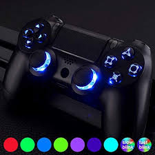 Extremerate Led Kit Dtf Boutons Touches D Pad Joysticks Avec Capteur Tactile Pour Manette Controleur Ps4 Tous Les Modeles Playst En 2020 Jeux Ps4 Manette Manette Ps4