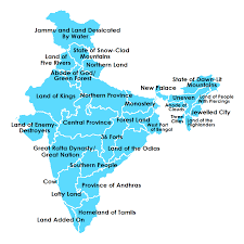 India is located in southern asia with bay of bengal on its eastern side and arabian sea on its western side. Literally Translating India S State Names India World Map India Facts Map