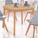 Home affaire esstisch »time«, breite 160cm, mit ausziehbarer tischplatte. Runde Esstische Durchmesser 110 Cm Ausziehbar Gunstig Online Kaufen Ladenzeile