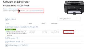 Hp laserjet pro p1102 printer driver. Printer Driver Downloads For Free On Windows 10 8 7