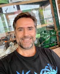 The hiker and the Old Man of Storr