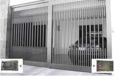 Portones Herreria Y Soldadura Chihuahua Metal Garage Doors House Gate Design Door Gate Design