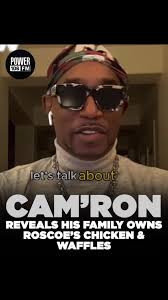 #Camron reveals his family owns #Roscoes Chicken and Waffles 😮🔥