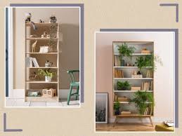 Dazzling dark wood against a white wall makes a stunning contrast. Best Bookcases 2020 From Pine Oak Grey And Parquet Designs The Independent