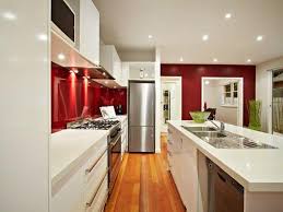 Image result for Modern Kitchen with Hardwood floors & Galley