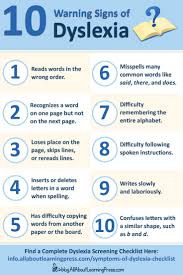 Free 37 Point Symptoms Of Dyslexia Checklist Dyslexia Dyslexia Activities Dyslexia Screening
