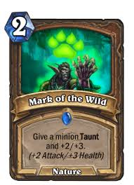 Oct 04, 2019 · unlocking wild cards. Mark Of The Wild Core 2021 Hearthstone Cards Out Of Cards