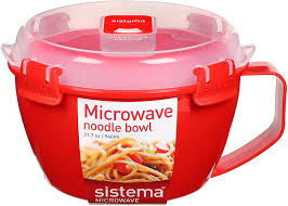 Previous set of related ideas. Amazon Com Sistema Microwave Collection Noodle Bowl 31 7 Oz Red Kitchen Dining