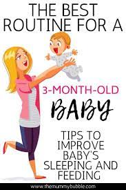 The Best Routine For A 3 To 6 Month Old Baby The Mummy Bubble