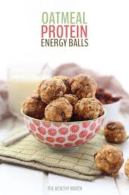 Preheat oven to 350°f line a baking sheet with foil (or a silpat!). No Bake Oatmeal Protein Balls The Healthy Maven