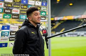 Санчо джейдон (sancho jadon) футбол полузащитник англия 25.03.2000. Jadon Sancho Refuses To Commit His Future To Borussia Dortmund With United And Liverpool Interest Football Reporting