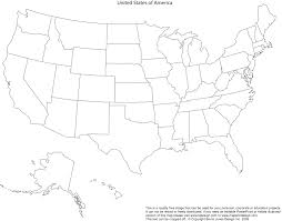 Blank Printable Map Of The Usa United States America With State Outlines Royalty Free Jpg Format Will Print Out To Make An Map Printable Maps Map Skills