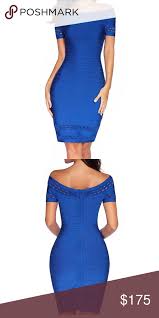 off shoulder herve leger inspired bandage dress size chart