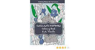 Coloring books dogs and cats power panel. Cats And Flowers Coloring Book Amazon De Vocelle L A Fremdsprachige Bucher