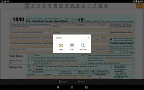 Individual income tax return, including recent updates, related forms and instructions on how to file. Pdf Form 1040 For Irs Income Tax Return Eform For Android Apk Download