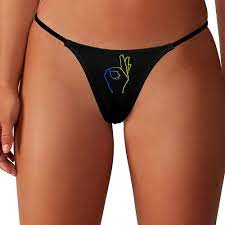 Amazon.com : BAIKUTOUAN Scuba Diving OK Hand Signal G-String Thongs Women's  T-Back Underwear Panty : Sports & Outdoors