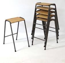Mid C20th Vintage Stacking Lab Stools Or School Science Stools Etsy Stool Chairs For Small Spaces Farmhouse Table Chairs