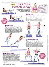 Accurate Printable Fitness Chart Pilates Chart Free Trx